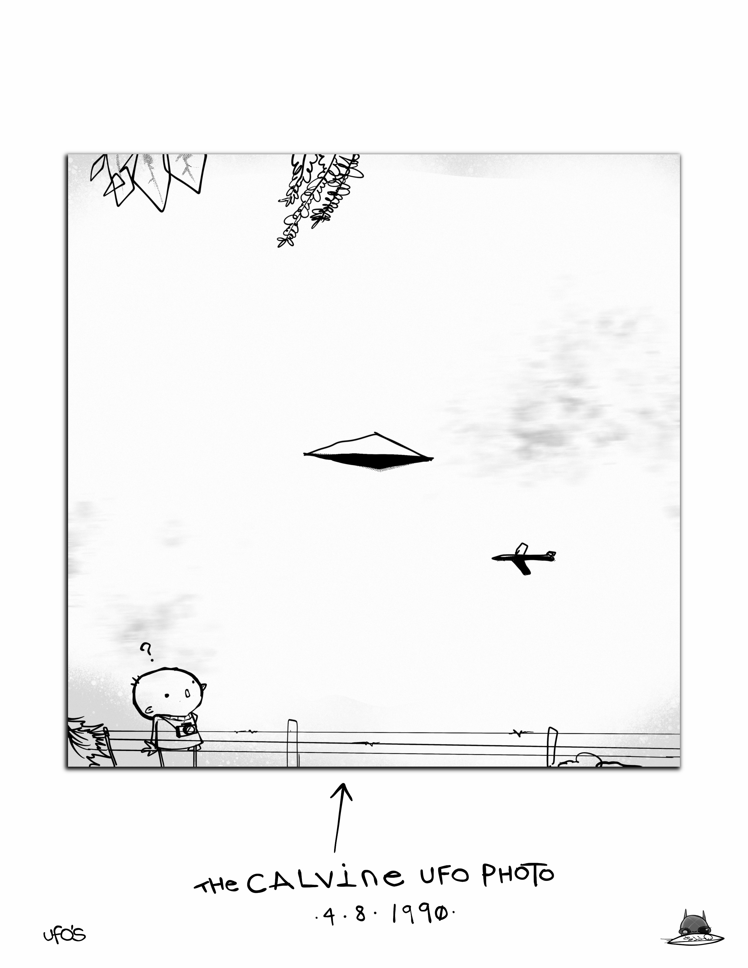 CALVINE UFO DOODLE